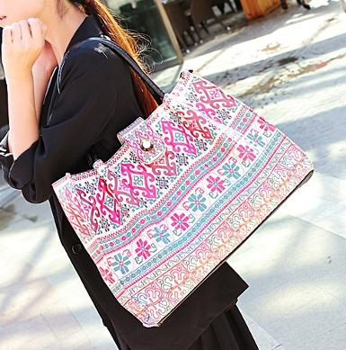 ลดราคา!! พร้อมส่งกระเป๋าMaomao รุ่น HR019 กระเป๋าสวยเกาหลี เก๋ค่ะ ทำด้วยหนัง PU อย่างดีค่ะ พิมพ์ลาย